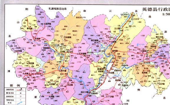 广东省英德市概况及镇级行政区划概述